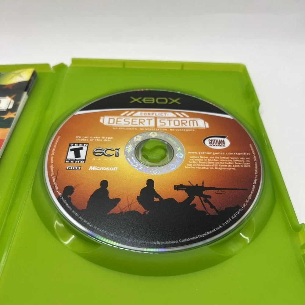 Conflict: Desert Storm (Microsoft Xbox, 2002) CIB